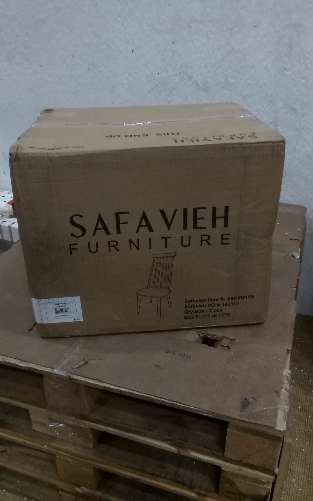 Safavieh BURRIS SIDE CHAIR, Reduced Price 2172726122 AMH8511A