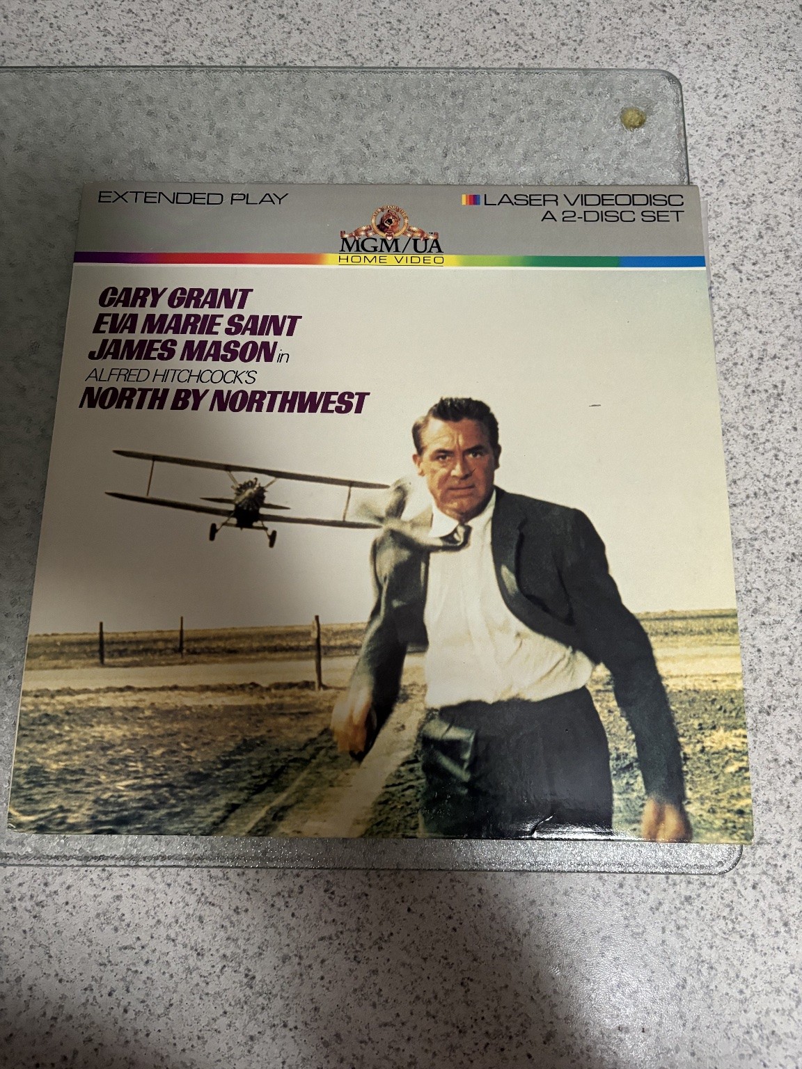 North by Northwest LaserDisc 1959 Thriller Extended Play MGM/UA