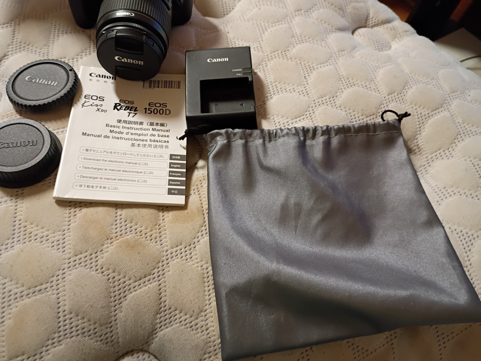 Canon Eos Rebel T7 Camera Kit