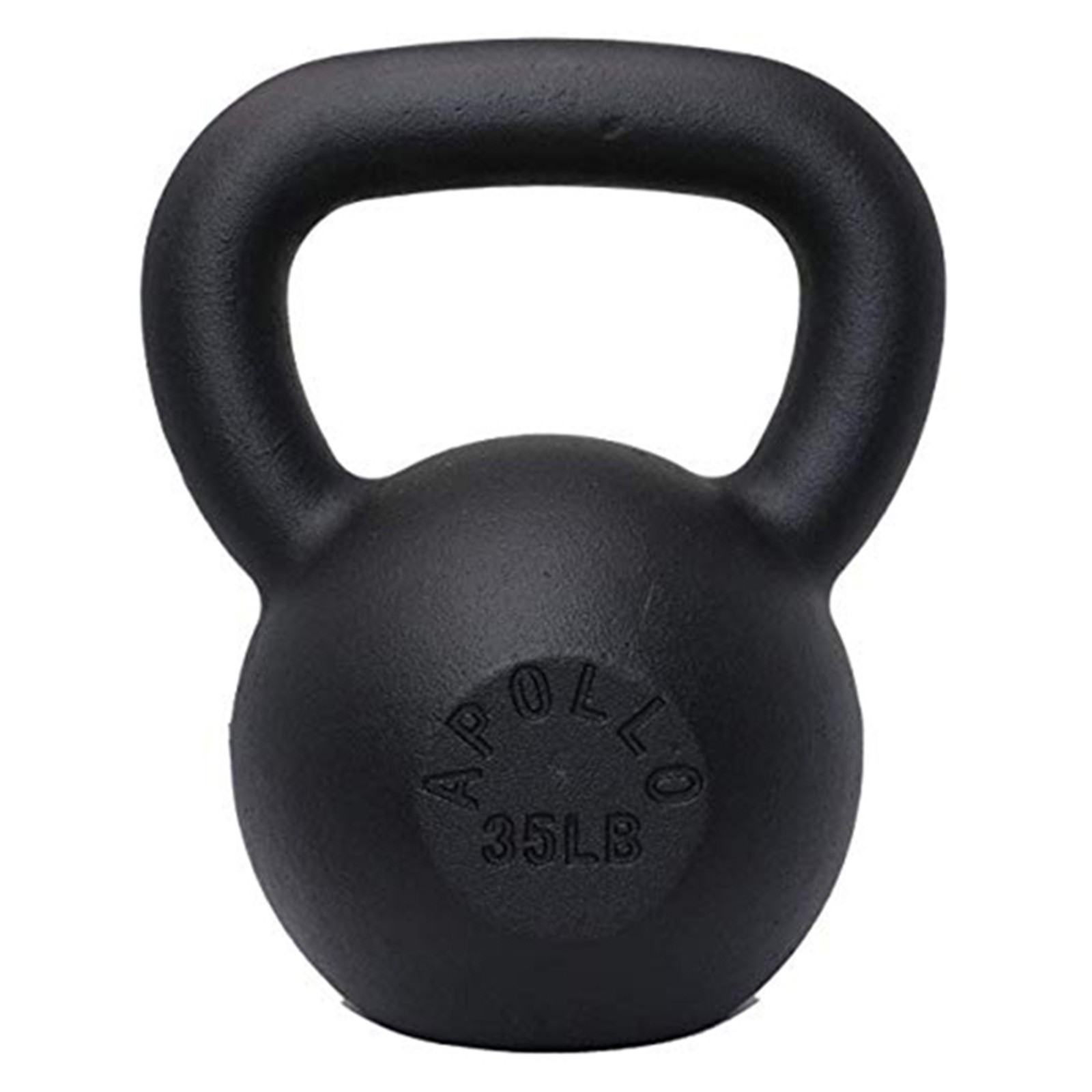 35LBS Solid Cast Iron Kettlebells Ideal for Strength Training, Building Muscles