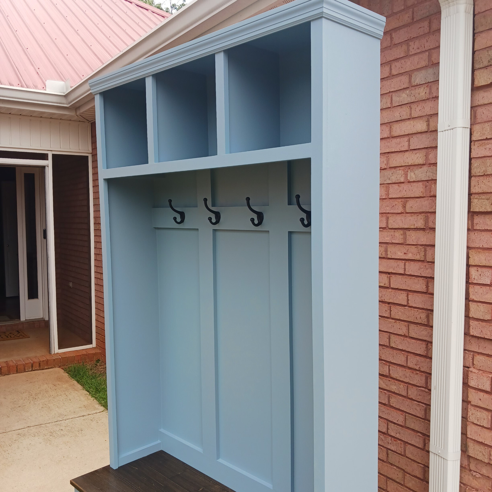Blue 48 x 84 Halltree/Mudroom