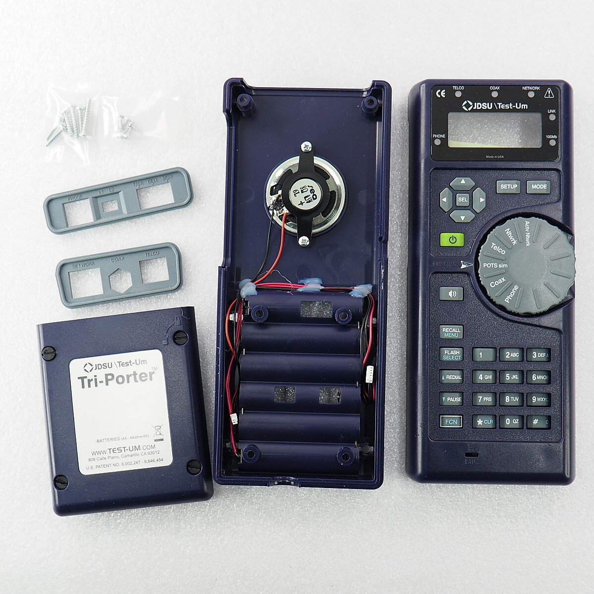 JDSU/Test-Um REPLACEMENT Casing for IVT600 Tri-Porter Network Cable Tester