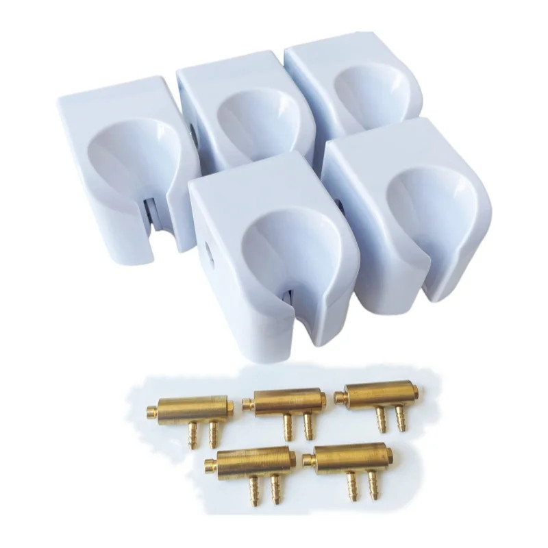 5Pcs Dental Handpiece Holder Box Hanger 5SETS Chair Parts Supplies