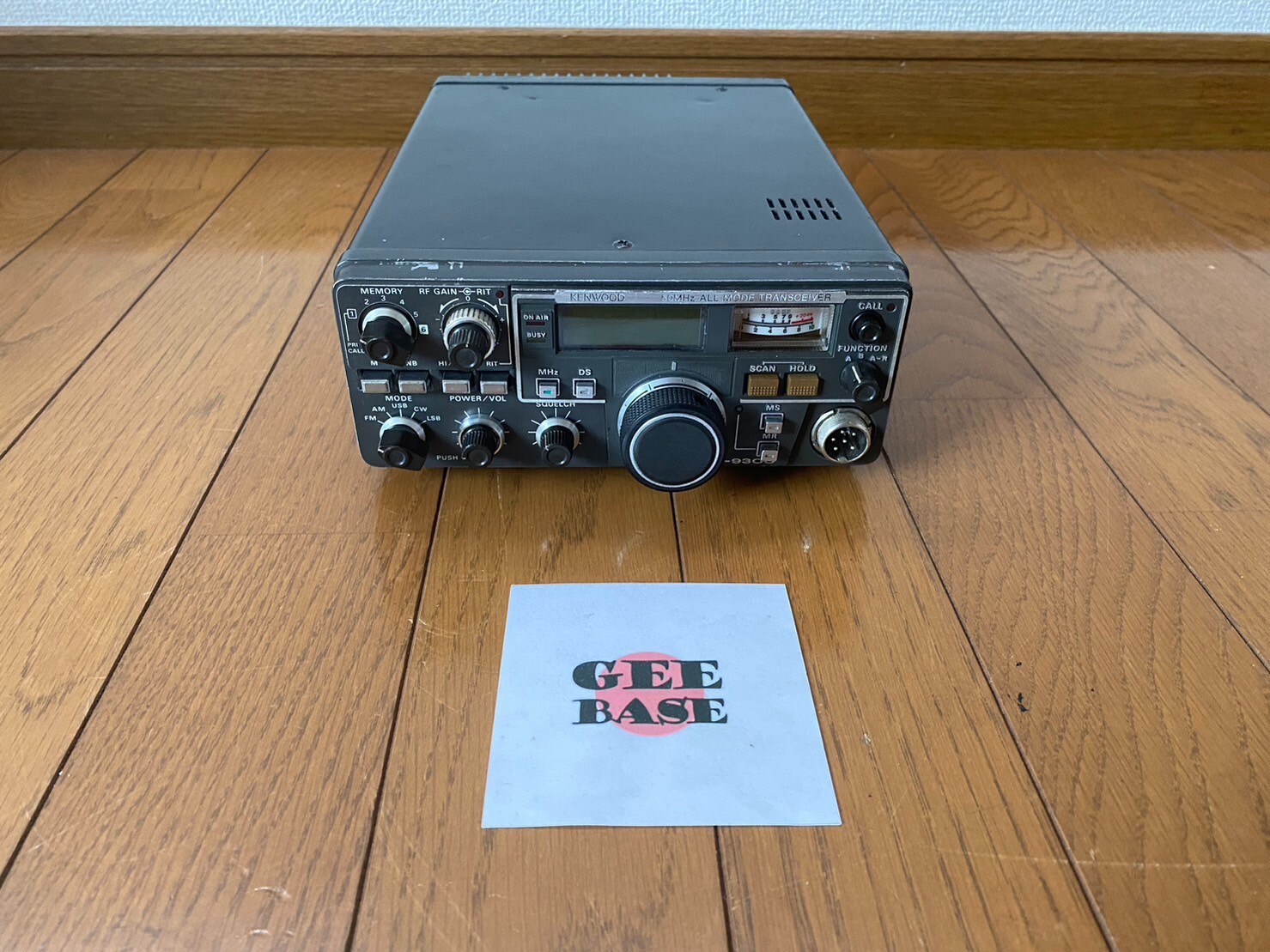 KENWOOD TR-9300 All Mode VHF Transceiver Amateur Ham Radio Working Free Ship