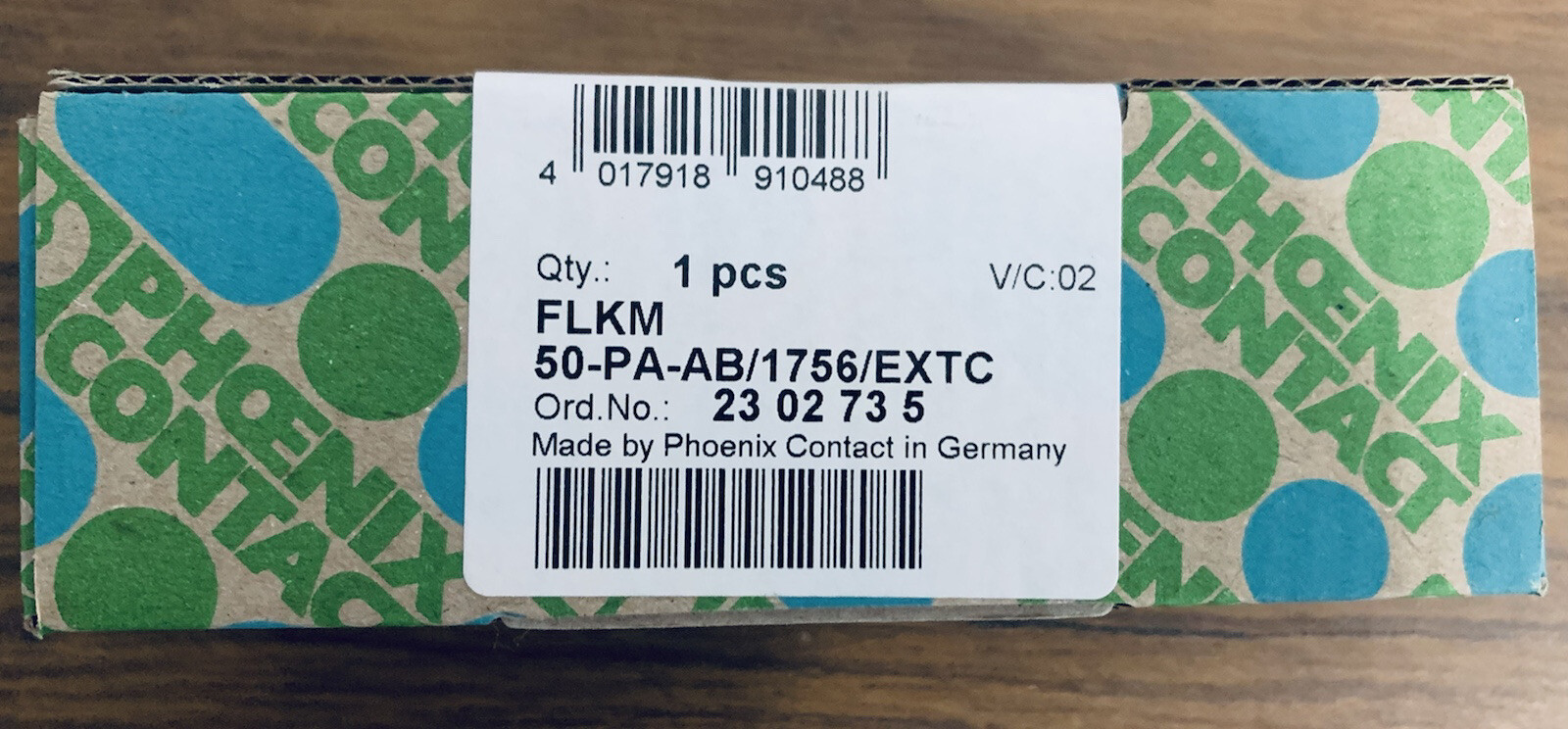 PHOENIX CONTACT FLKM 50-PA-AB/1756 / FLKM50PAAB1756 (BRAND NEW Sealed Box)