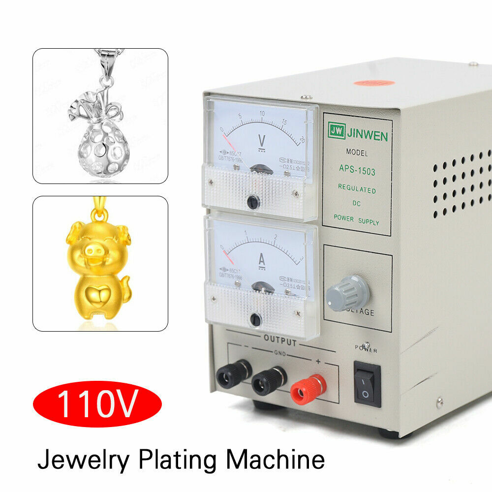 Gold Plating Kit Electric Plating Machine Tool Jewelry Electroplating Machine