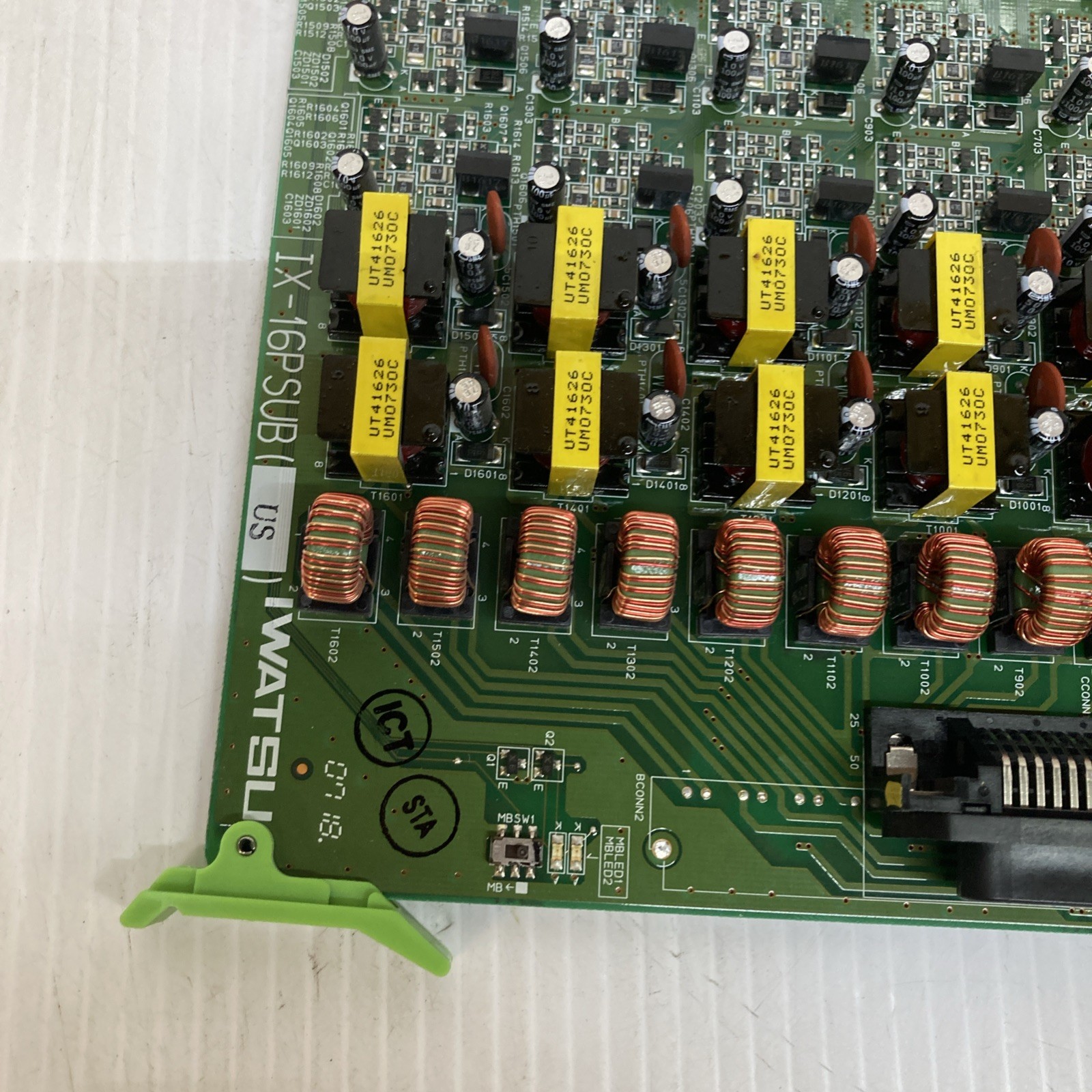 IWATSU IX-16PSUB 16 Port Station Circuit Board Rev2