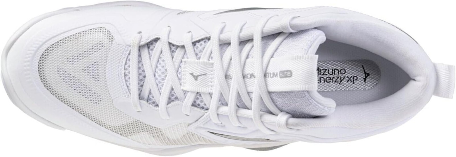 MIZUNO Volleyball Shoes WAVE MOMENTUM ELITE MID V1GA2517 51 White x Silver
