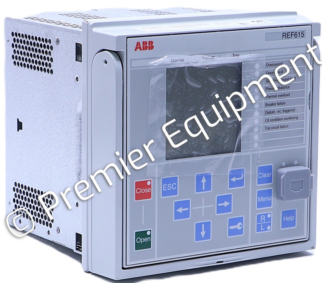 ABB REF615 REF615A_1G HAFDACADCBC1BNN11G RELAY FEEDER PROTECTION CONTROL