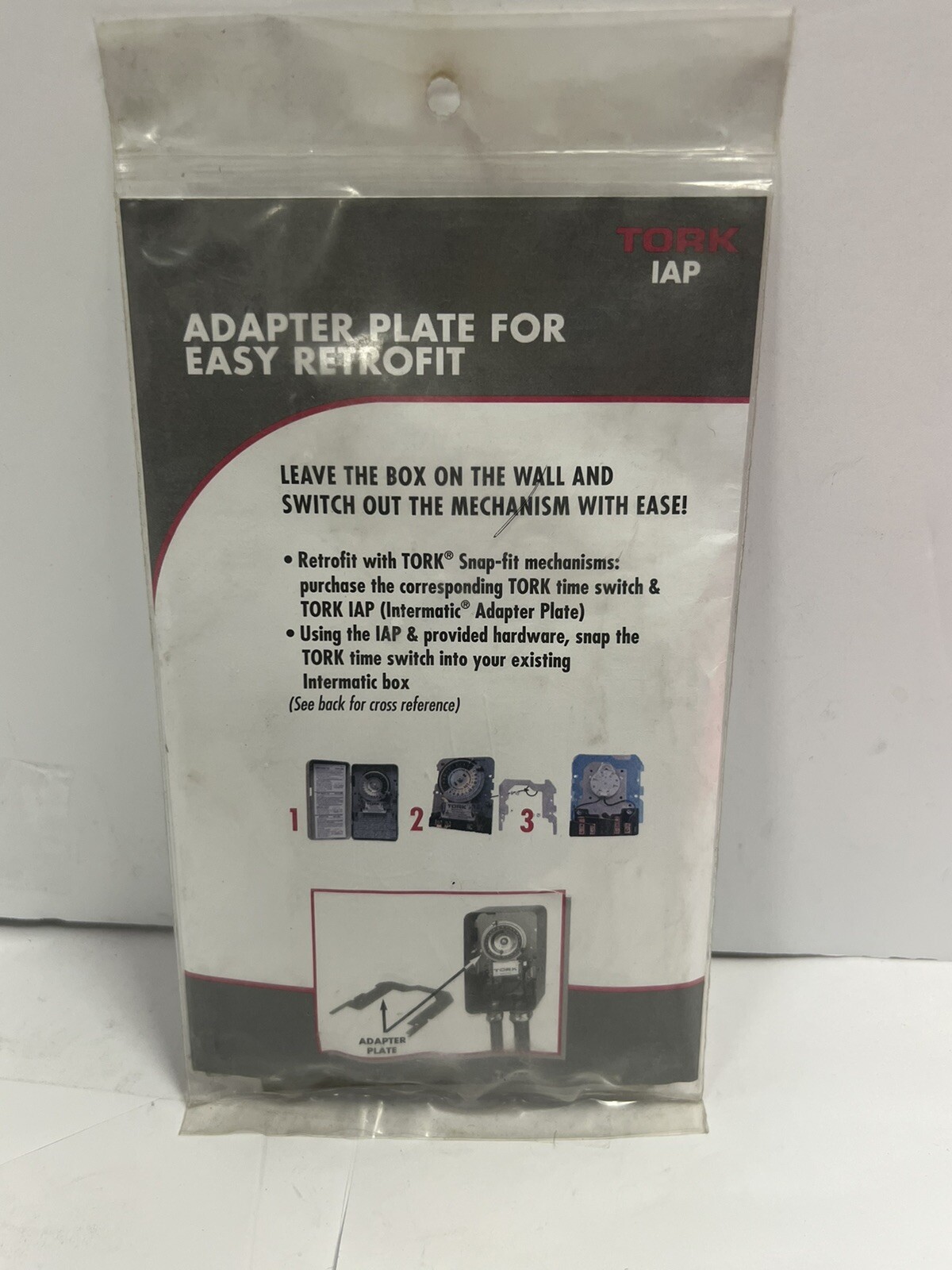 NEW Tork IAP - Adapter Plate for Mounting Timer