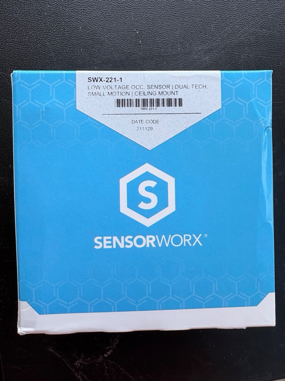 SensorWorx SWX-221-1 Dual Tech Ceiling Occupancy Motion Sensor Low Voltage
