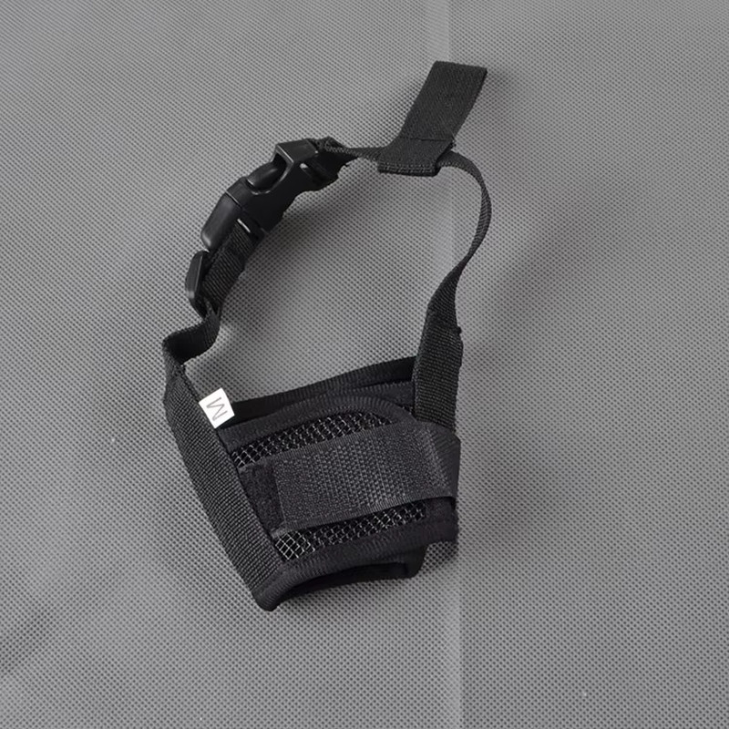 Anti Barking Dog Muzzle for Small Large Dogs Adjustable Mesh Breathable Pet Mout