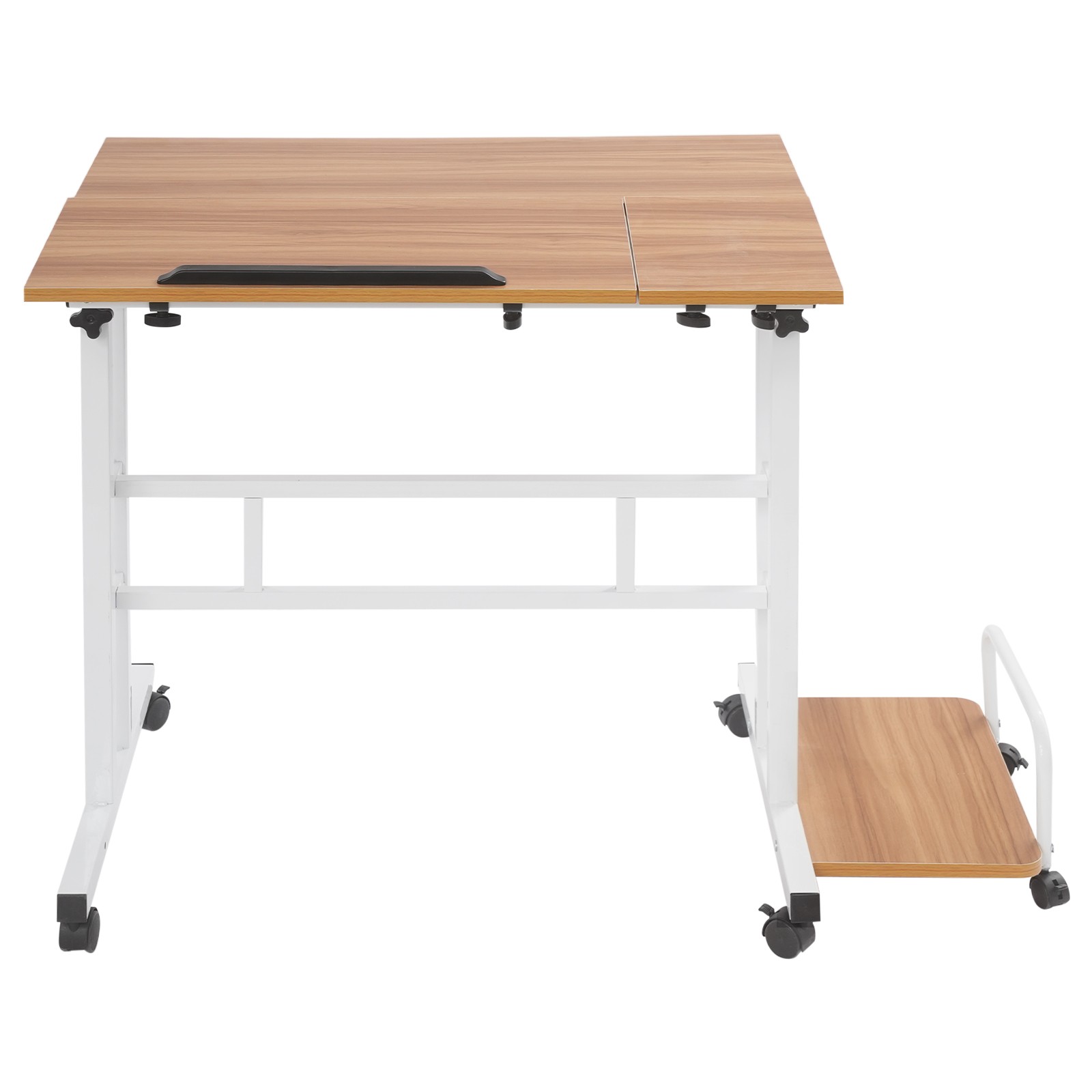 Modern Computer Desk Multi Functional Foldable Computer Table Adjustable Height
