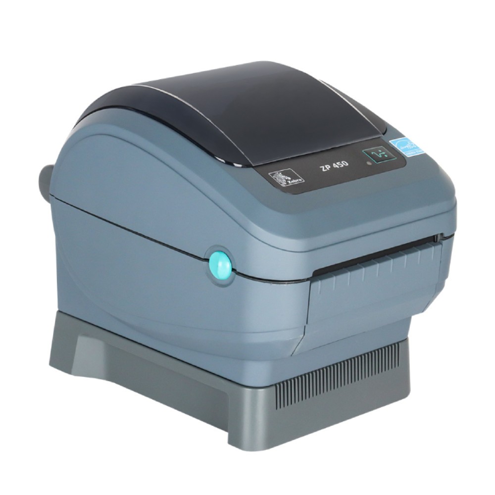 Zebra ZP450 Direct Thermal Shipping Label Printer Bundle USB Desktop Printer US
