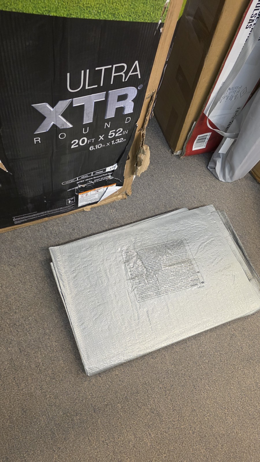 11290 Ground Cloth for 20 foot diameter Intex pool 48 or 52 inch deep