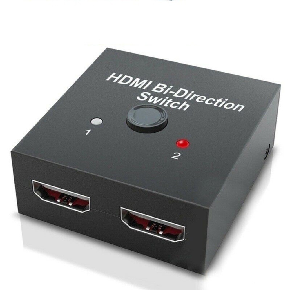 HDMI Switch 2-port 4K Black