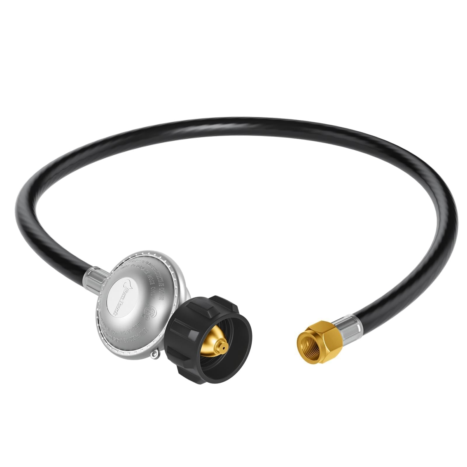 2ft Gas Grill Regulator and Hose-Parts for Weber, Nexgrill, Charbroil, Broil ...