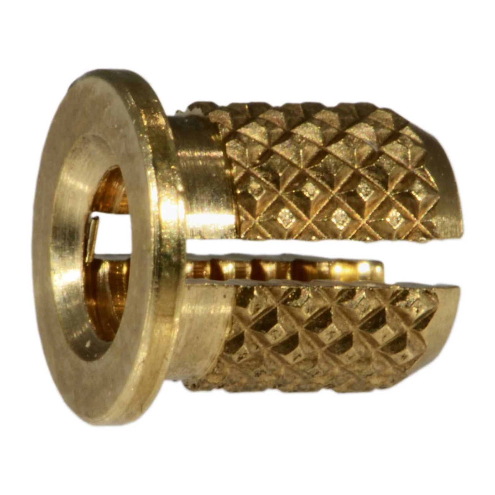 #6-32 Brass Coarse Thread Flange Inserts (8 pcs.)