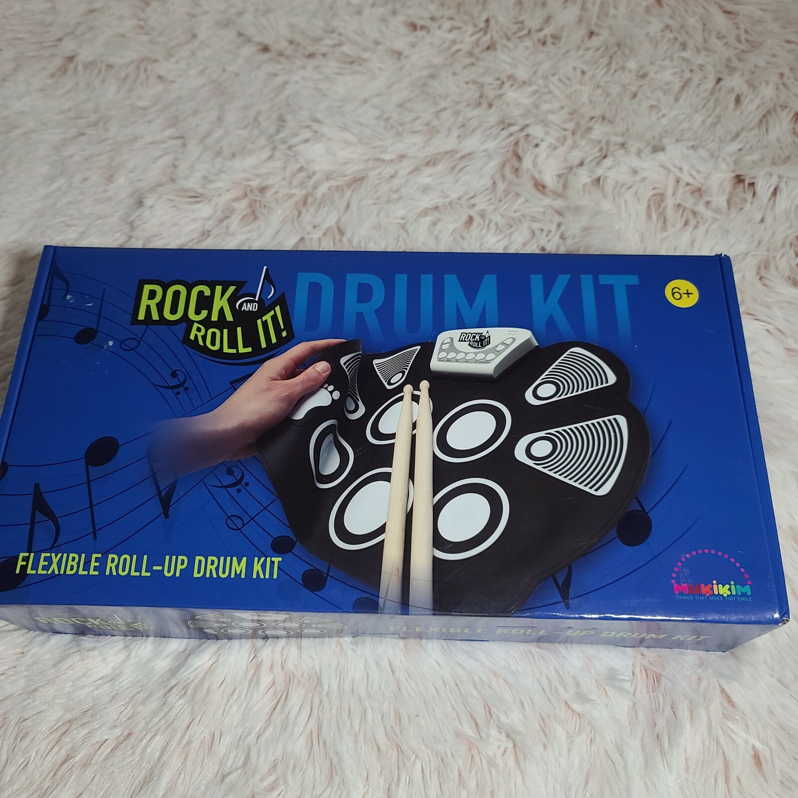 Rock And Roll It - Drum. Flexible, Completely Portable, Battery Or USB Powered