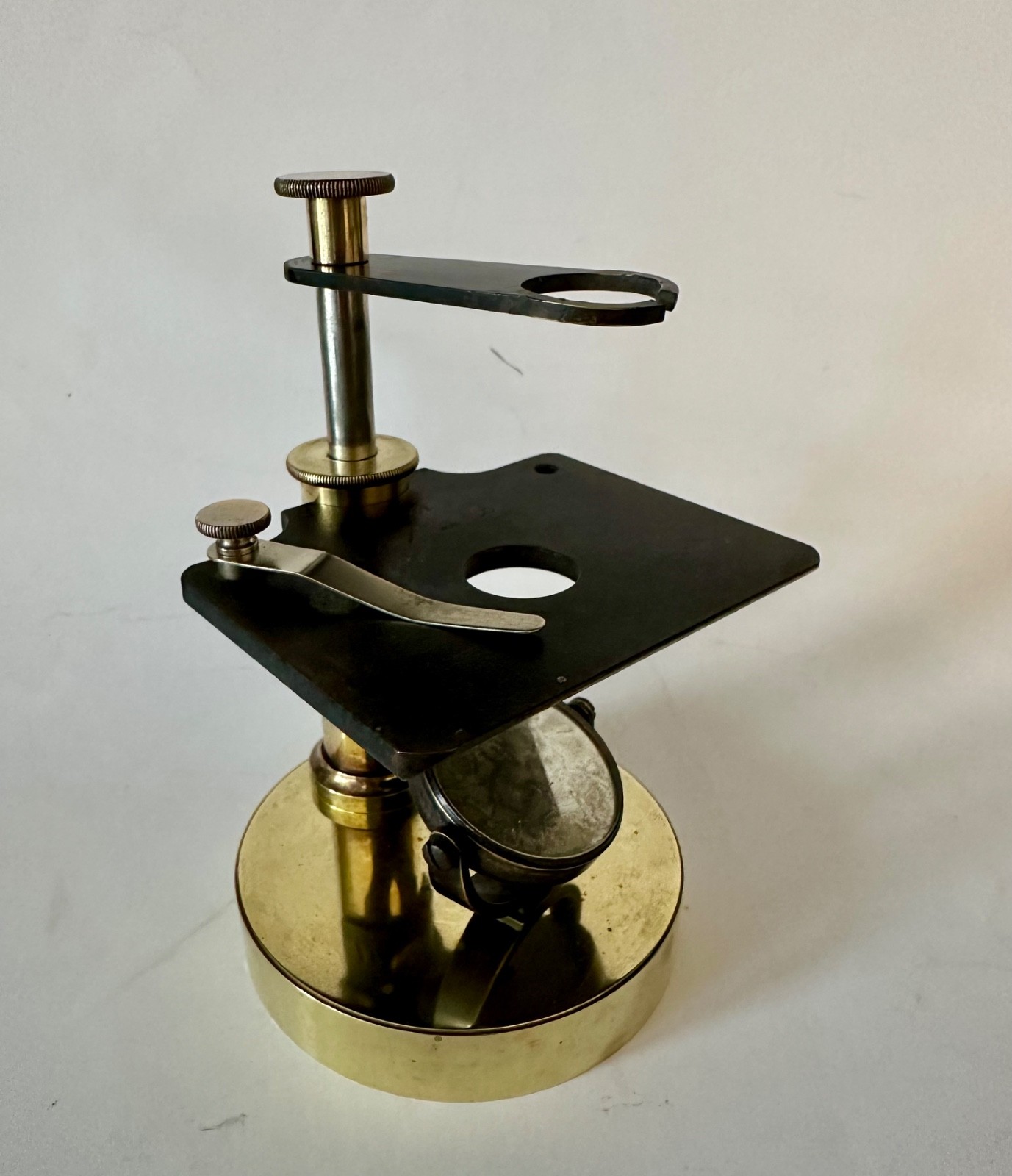 Antique Reichert Wien Field Microscope Base