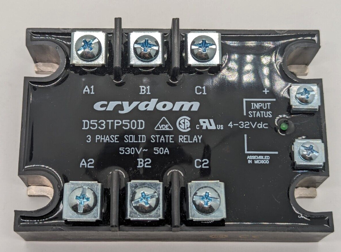 Crydom D53TP50D Solid State Relay 3 Phase 50A 530V
