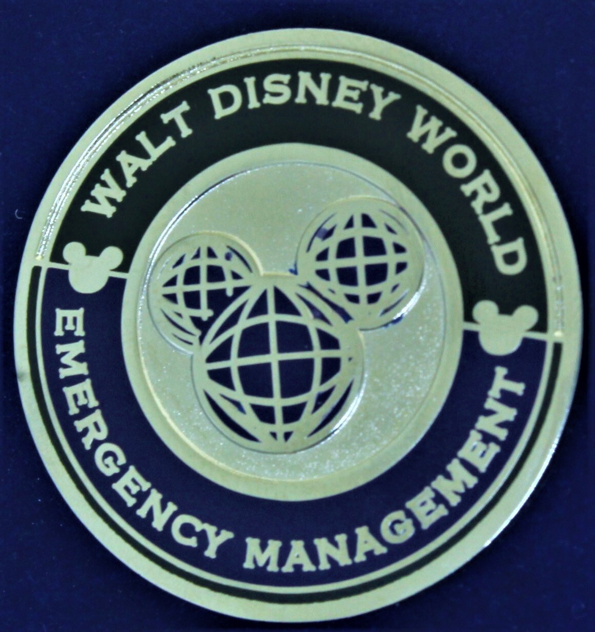 Walt Disney World Security Emergency Management Challenge Coin