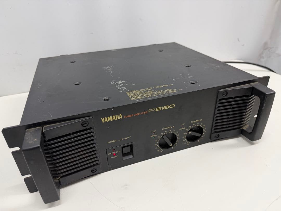 YAMAHA P2180 Professional Power Amplifier Tested Working Vintage Japan Audio