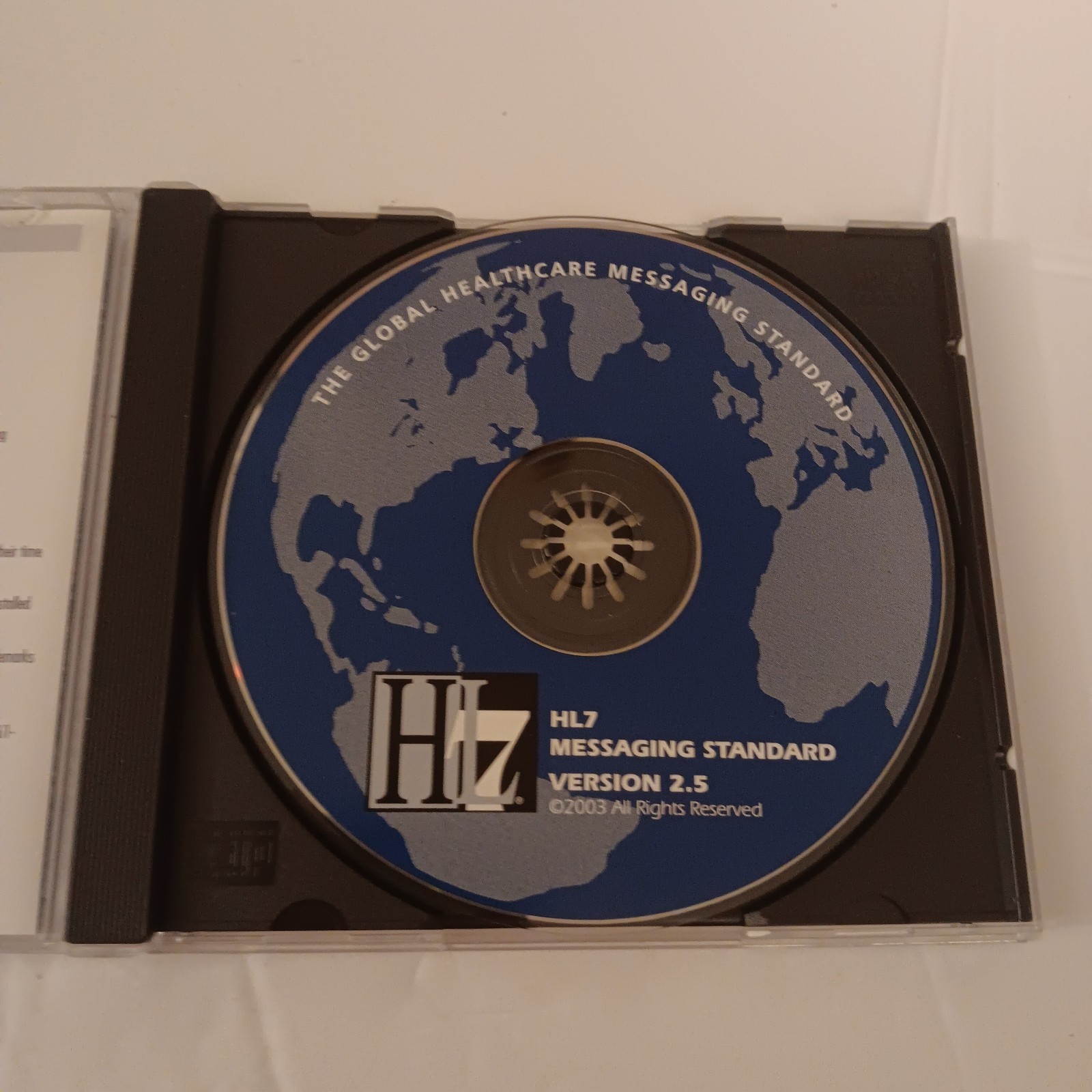 HL7 Messaging Standard Version 2.5 2003 CD-ROM ANSI / HL7 V2.5-2003