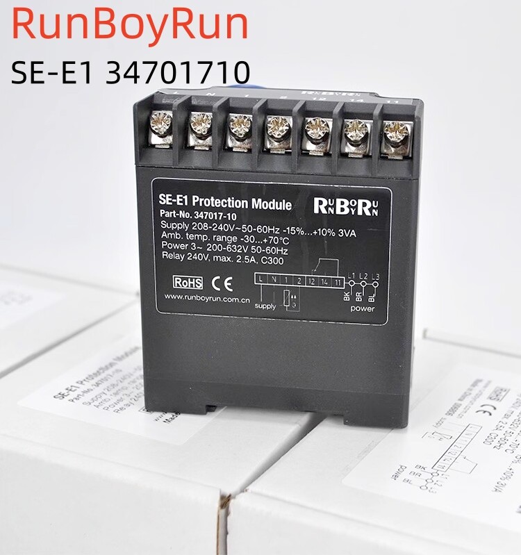 RunBoyRun BITZER Compressor Electronic Motor Protector Module SE-E1 347017-10