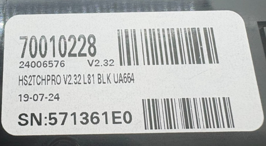 DSC HS2TCHPROBLK PowerSeries Pro Alarm Keypad FAST FREE SHIPPING a