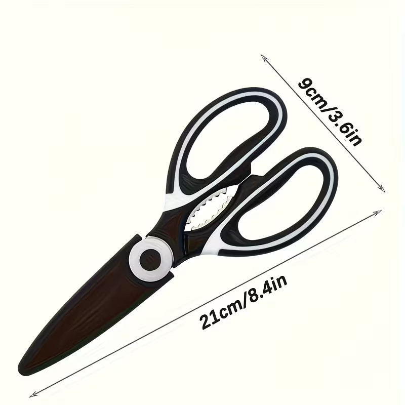 Stainless Steel Multipurpose Kitchen Shears Heavy Duty Scissors