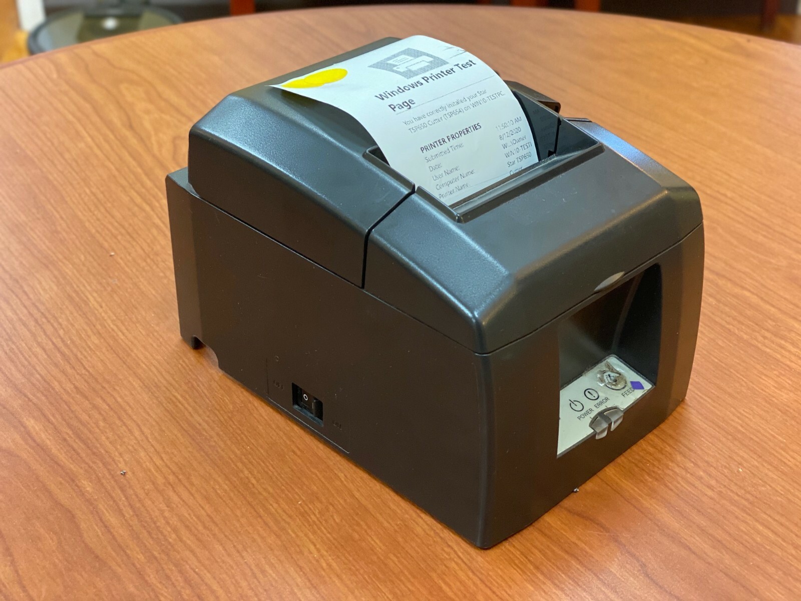 Star TSP650 Thermal Parallel POS Receipt Printer- Grade C