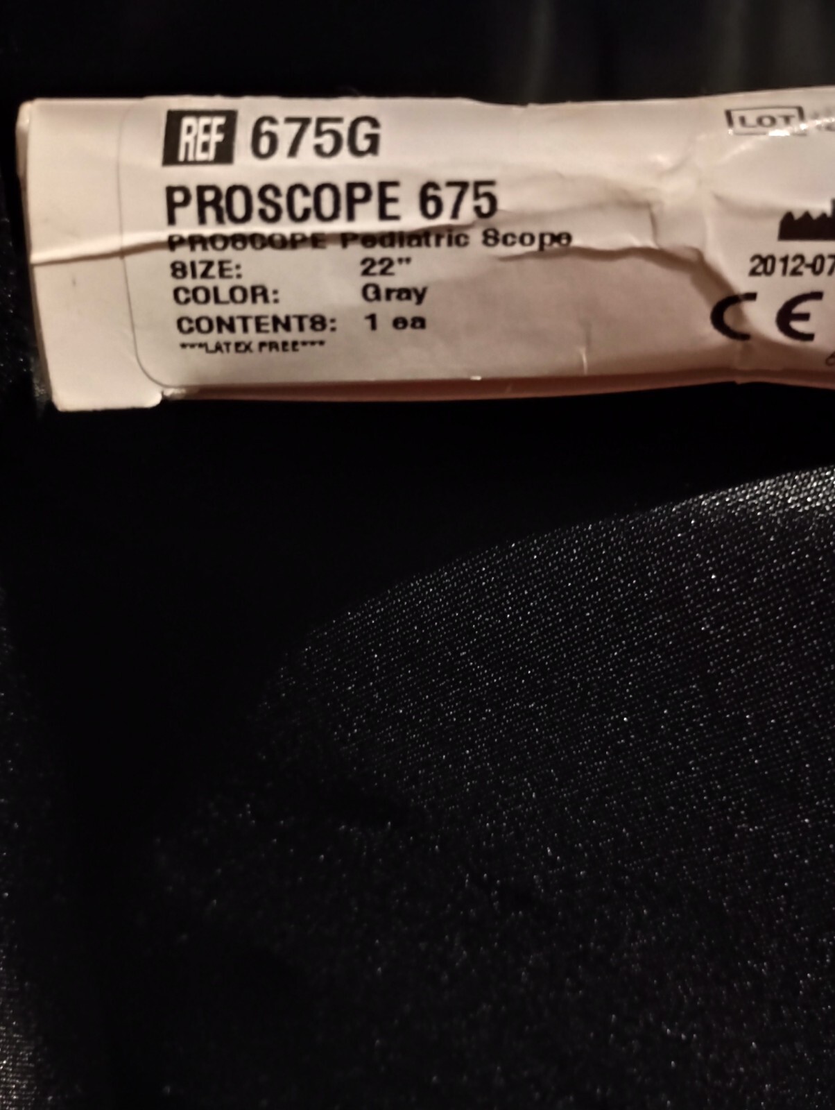 Proscope Stethoscope ADC General Exam 675G 675 22" Gray New