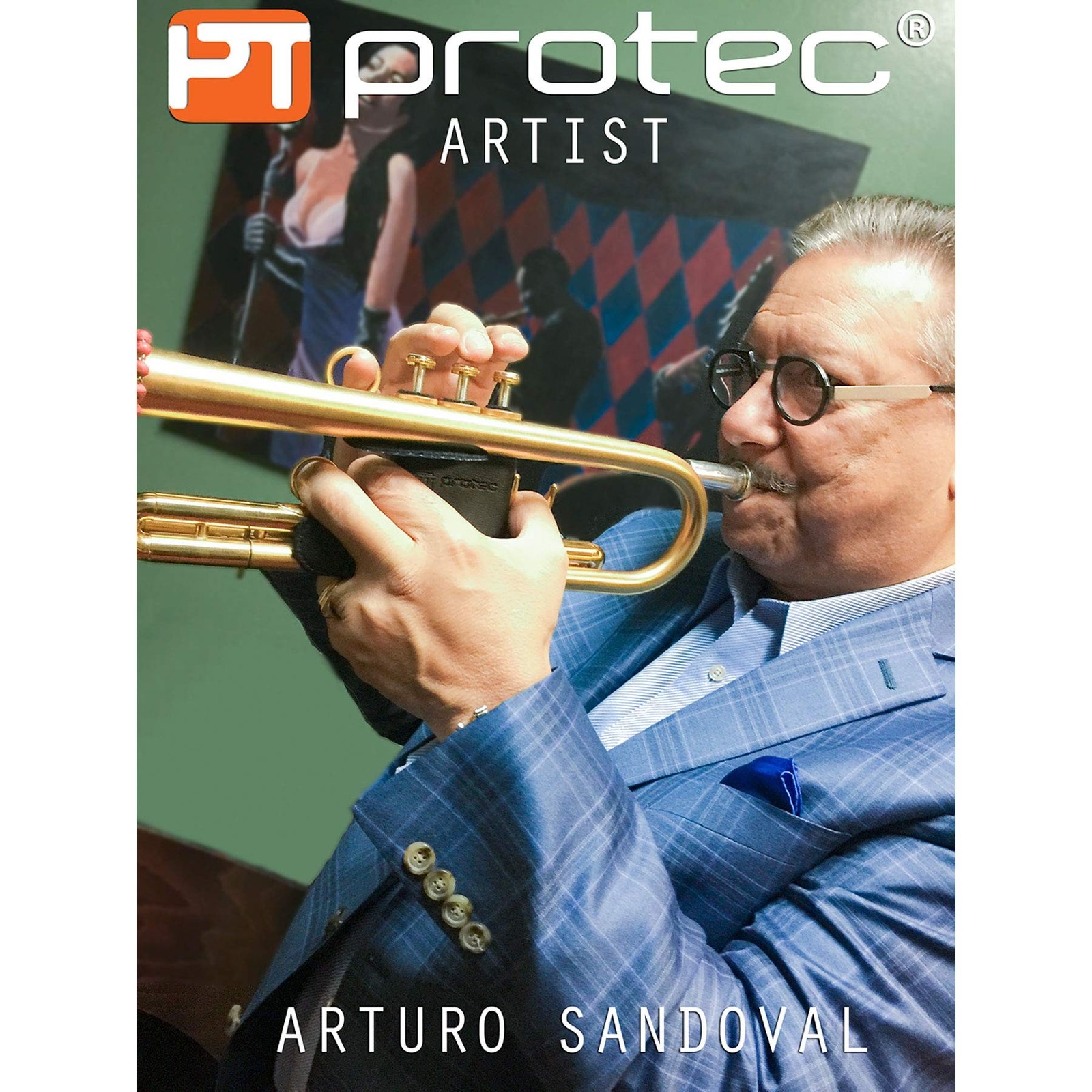 Pro Tec L226SP Trumpet 6-Point Leather Valve Guard 6-Point Valve Guard