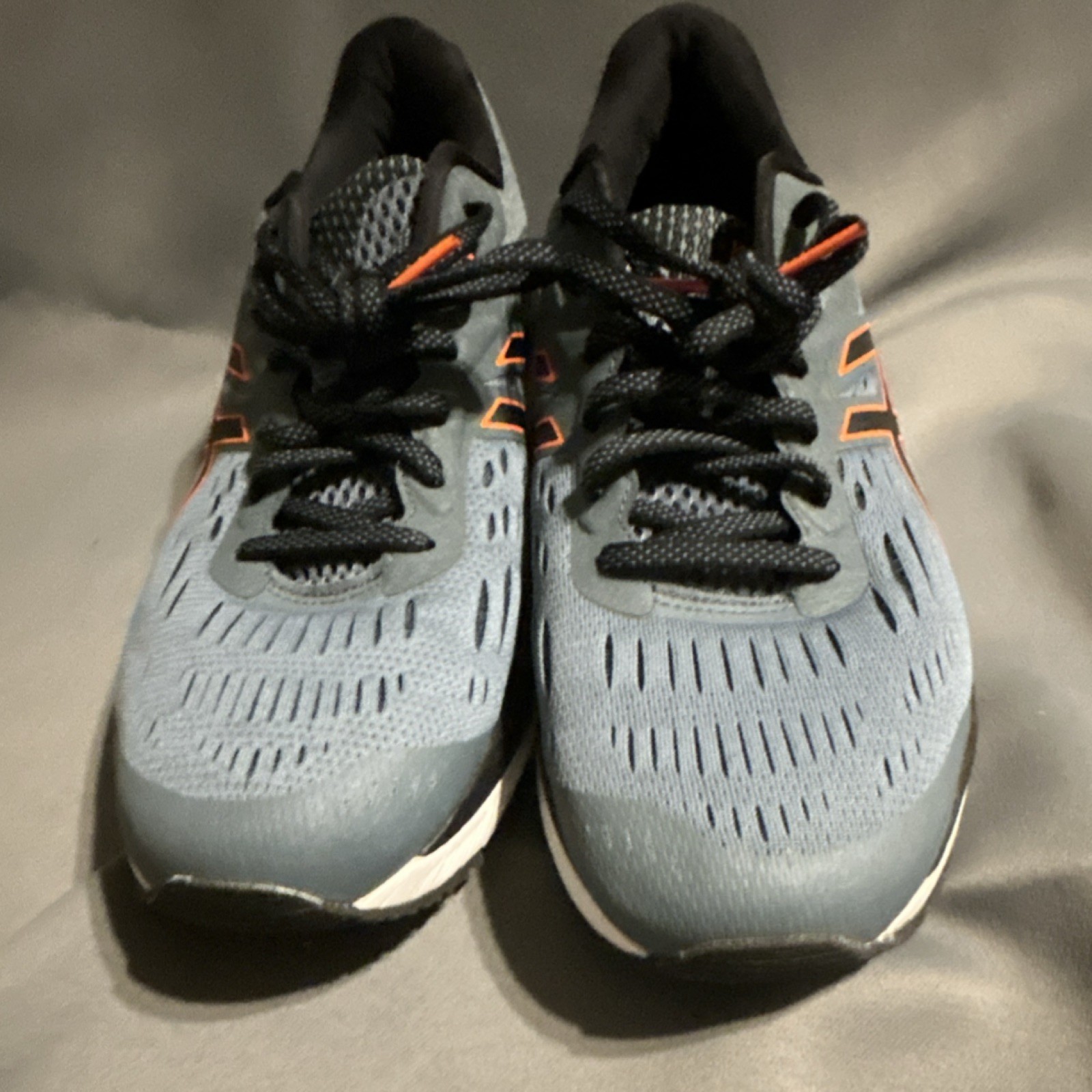 ASICS GEL-Cumulus 20 Men's Running Shoes Blue Black Orange US 9.5 FlyteFoam