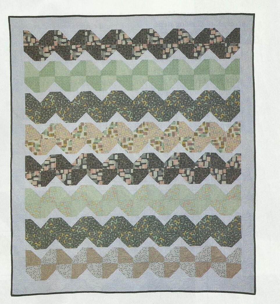 A0370 RICKRACK QUILT PATTERN/INSTRUCTIONS