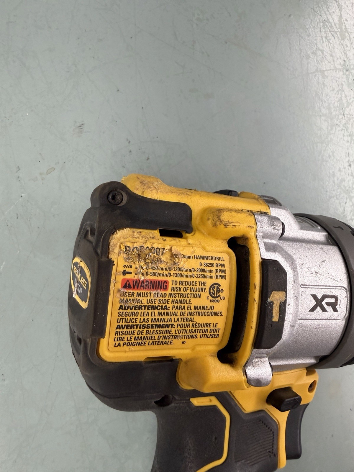 DEWALT 20V MAX XR 1/2 Inch Cordless Hammer Drill, Bare Tool Only DCD1007