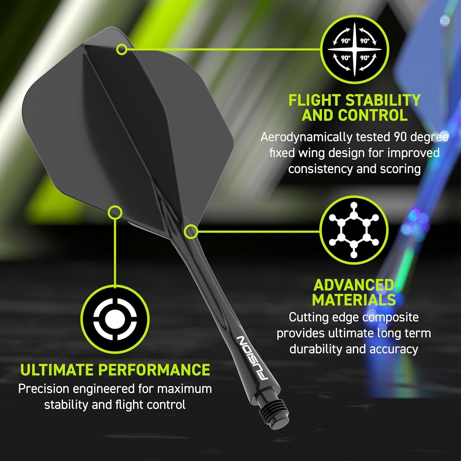Integrated Flight & Shaft System - Lightweight Replacement Set for Steel & So...