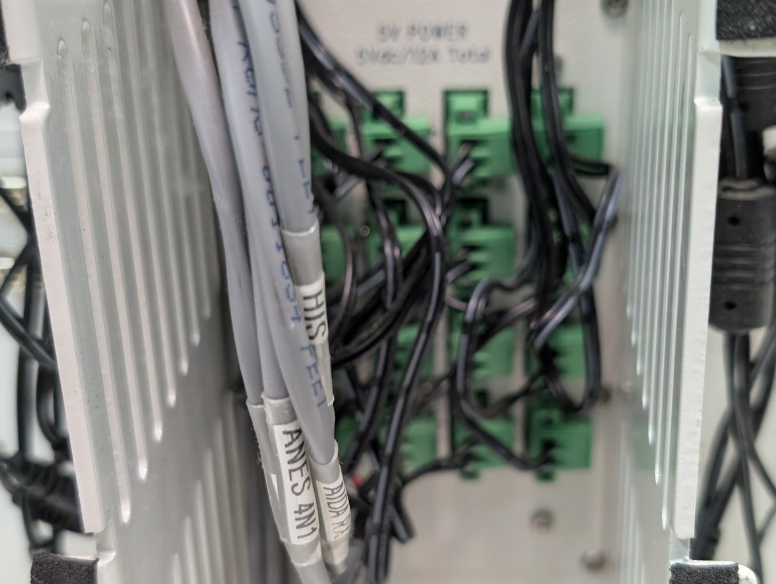 Custom Patch Panel Routing Junction from a Karl Storz OR1 Medical Operating Room