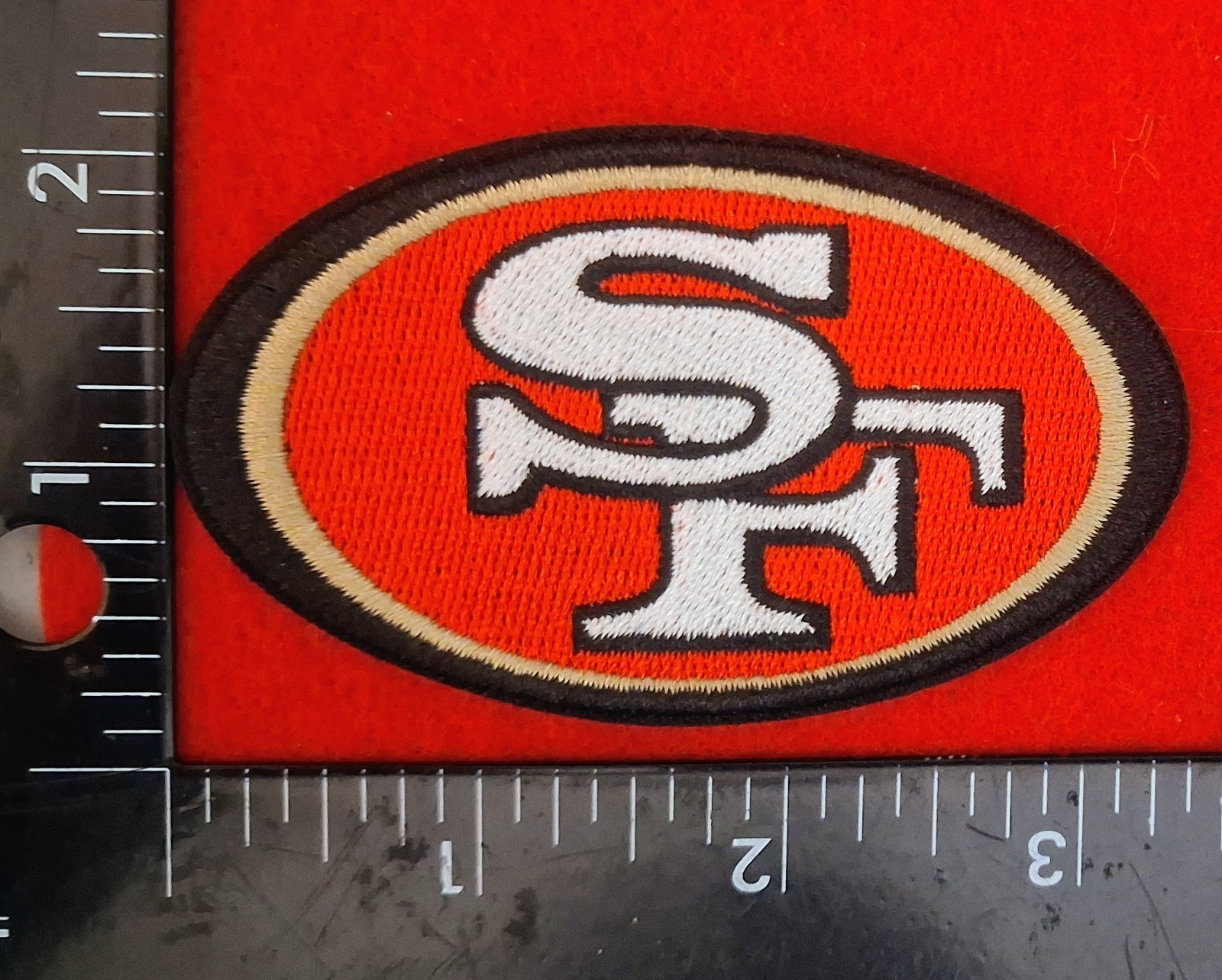 SAN FRANCISCO 49ers IRON ON PATCH