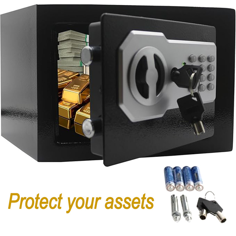 Digital Electronic Safe Box Keypad Lock Security Home Office Cash Jewelry Gun US