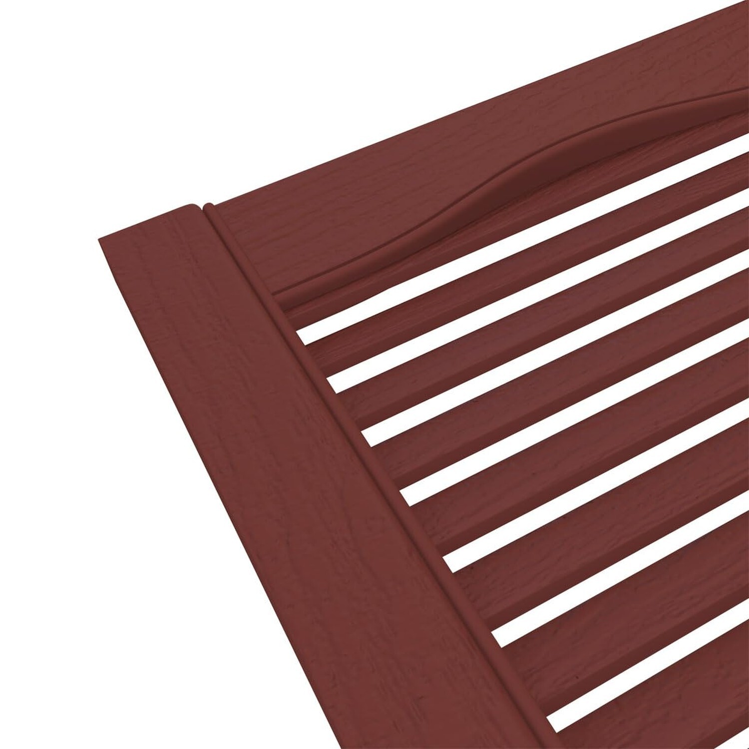 Ekena Millwork Lifetime Vinyl LL1S14X08000RD Standard Cathedral Top Center Mu...