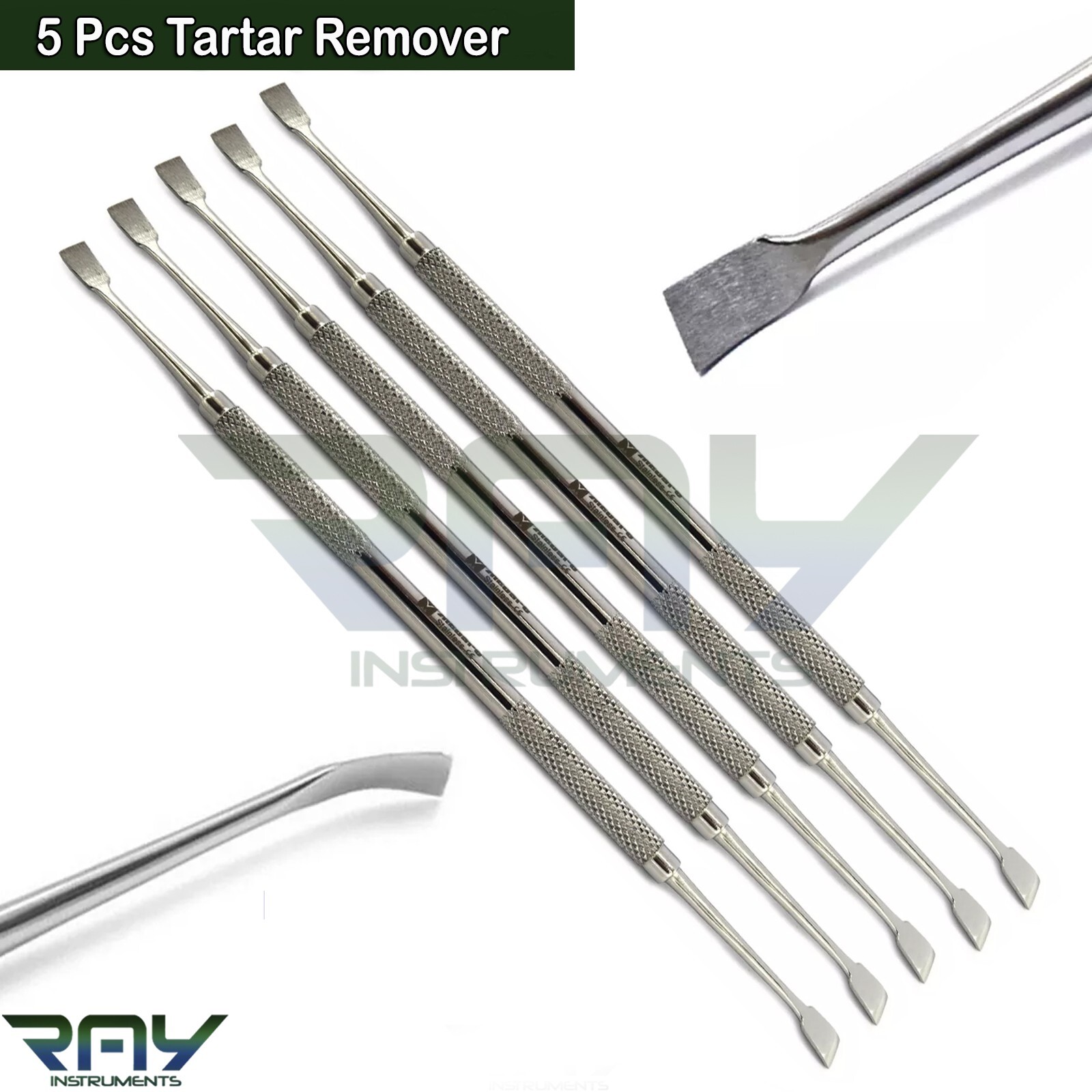 Dental Tartar Remover Scalers Teeth Scraper Calculus Plaque Removal Instruments