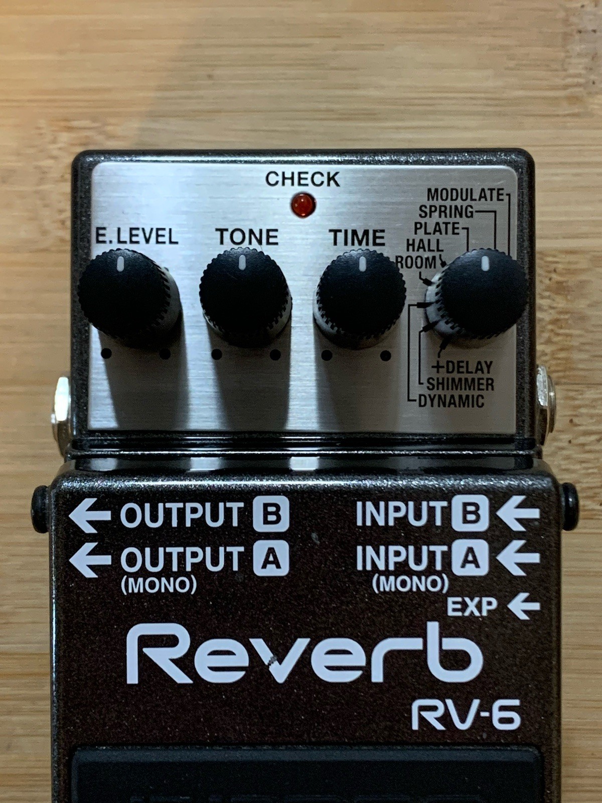 Boss RV-6 Reverb Guitar Pedal