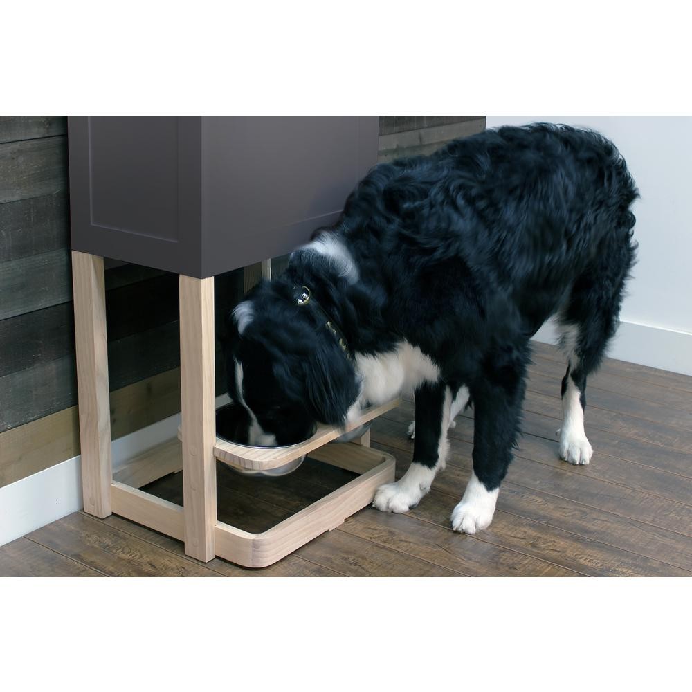 Pet Feeder Station, Gray