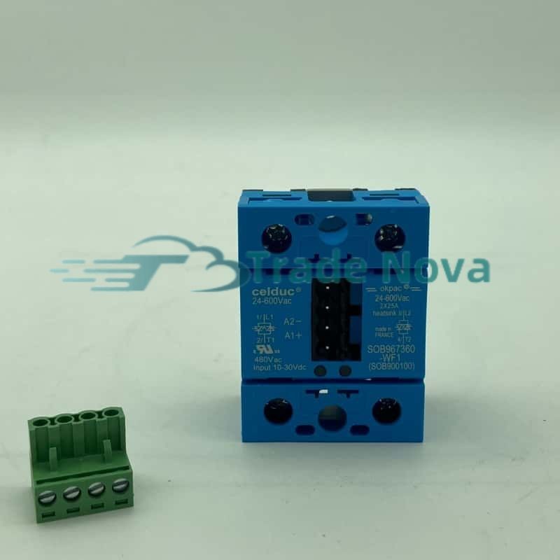 1PCS New For Celduc SOB967360-WF1(SOB900100) 2*25A Solid State Relay