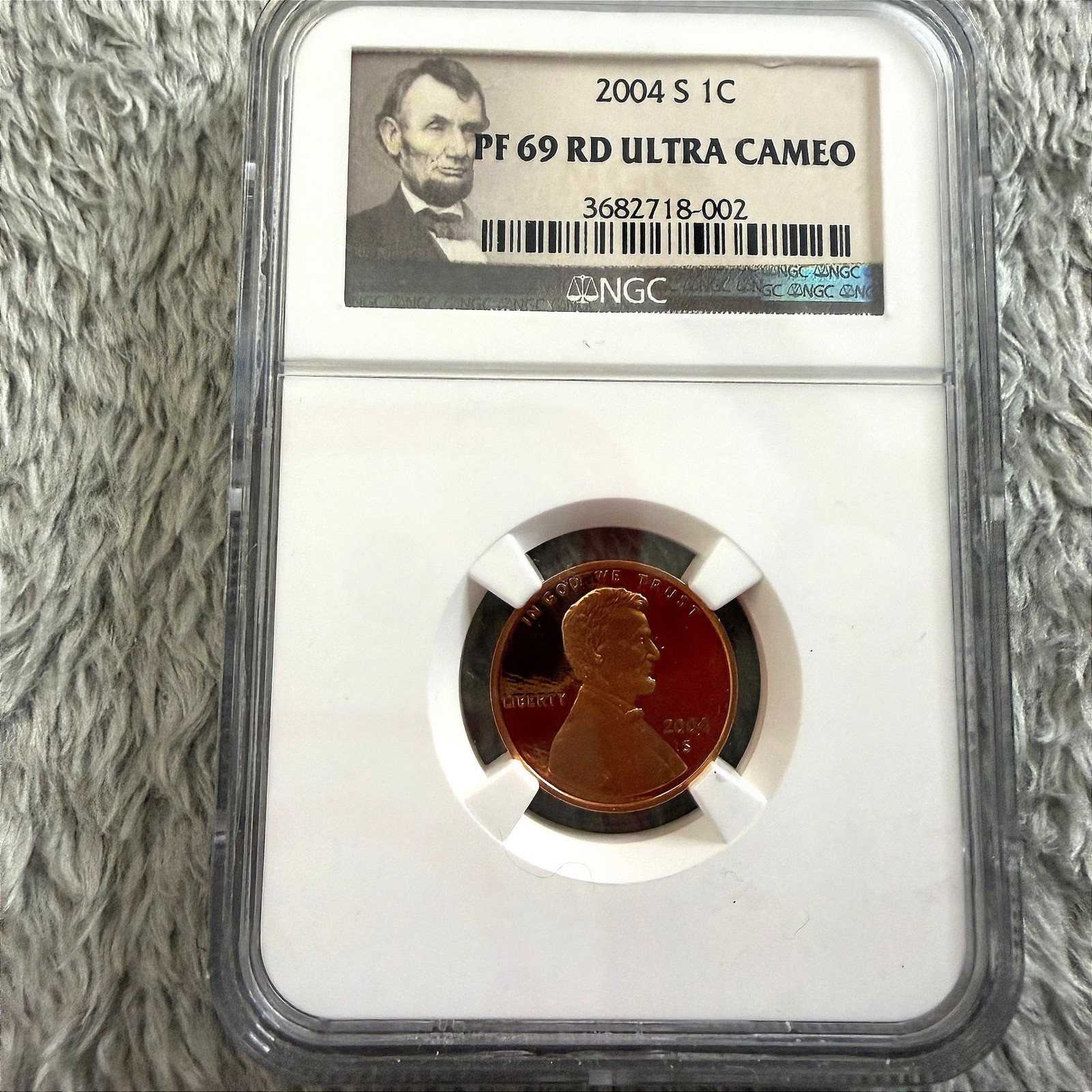 2004 S Lincoln Memorial Cent NGC PF 69 RD Ultra Cameo Proof Penny 3682718-002