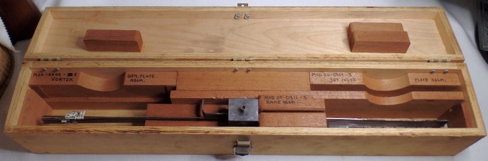 RARE EARLY NASA AEROSPACE ENGINEERED WIND TUNNEL RAKE TEST EQUIPMENT MODEL TOOL