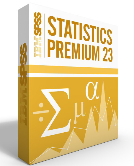 SPSS Statistics Grad Pack 23.0 PREMIUM-Windows or Mac - 12 month license