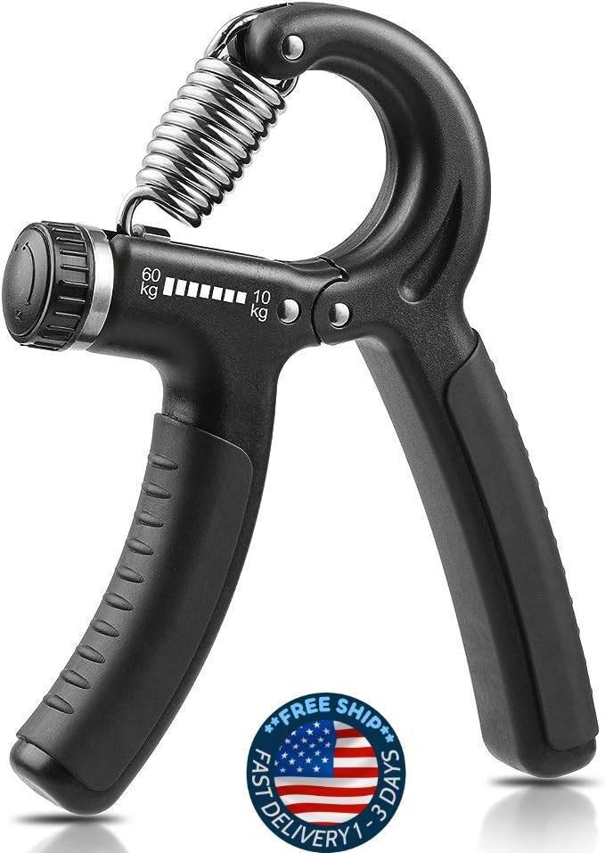 Entrenador de fuerza de agarre, fortalecedor de agarre manual, resistencia.neuvo